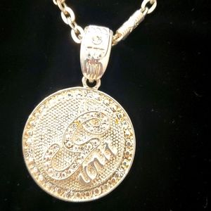 Silver G-Unit Spinner Necklace Hip-Hop